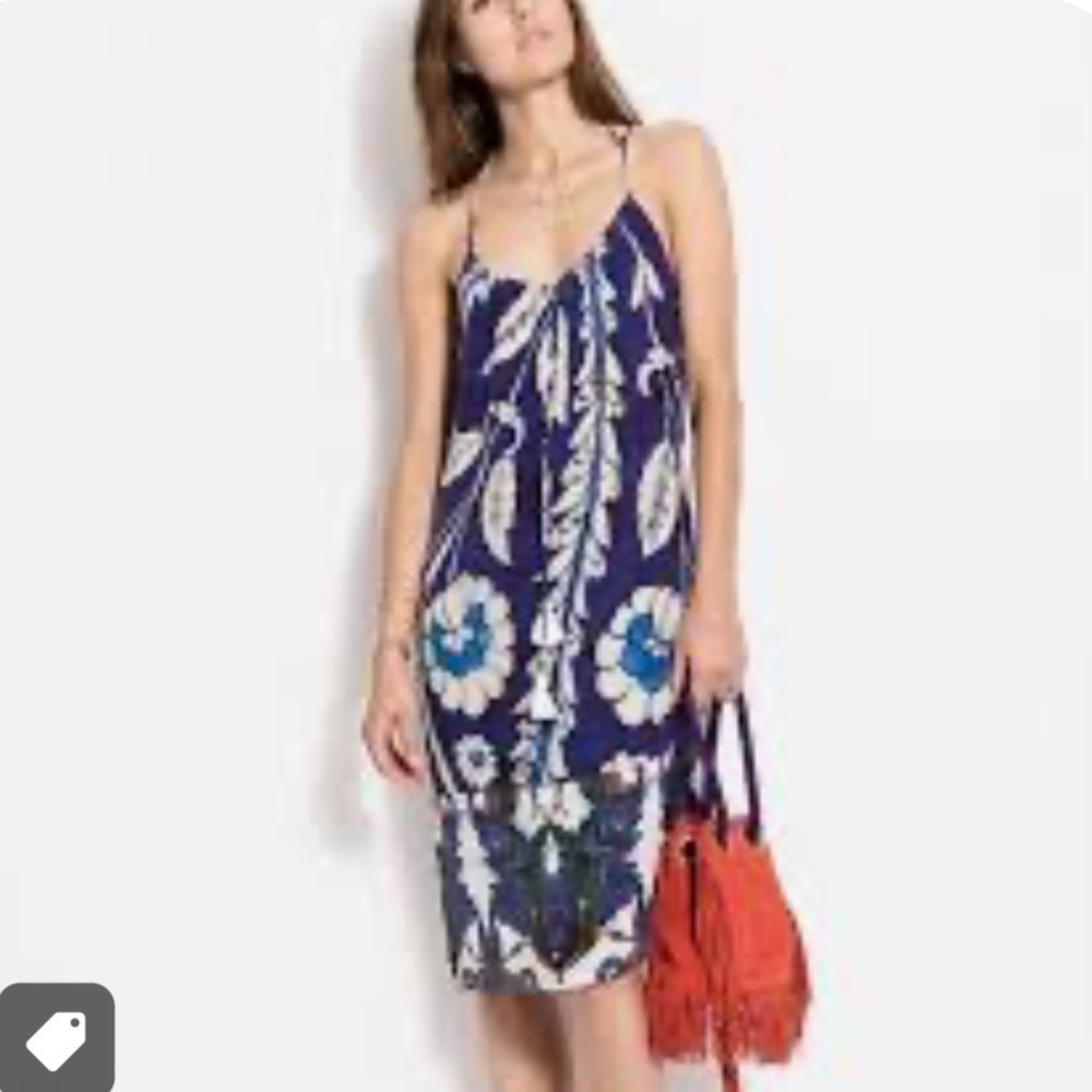 Figue Norah Silk Dress Adjustable Dress. Large - Picture 4 of 12